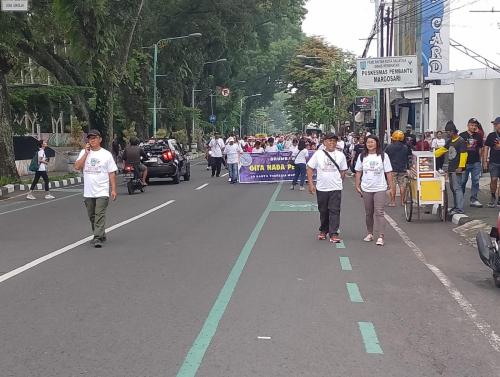 Gebyar Marsudirini-kegiatan ini juga dikawal oleh pihak kepolisian.