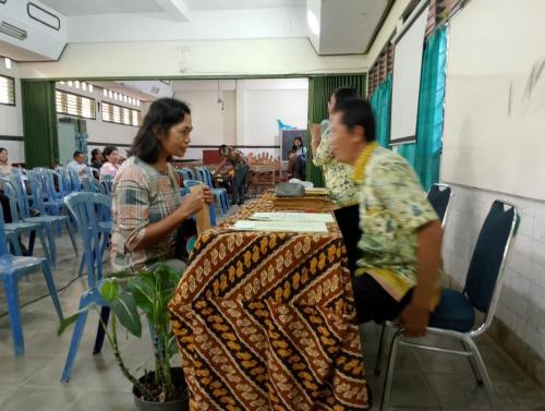 Penerimaan Rapor SMT 1 Th. ajaran 2024-2025, bersama walas Henrikus Waskito Jatikusuma, SS