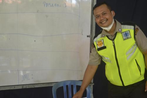 Pelaksana berperan dalam pemilu OSIS